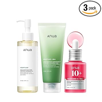 Anua 3-Step Glass Skin Kit
