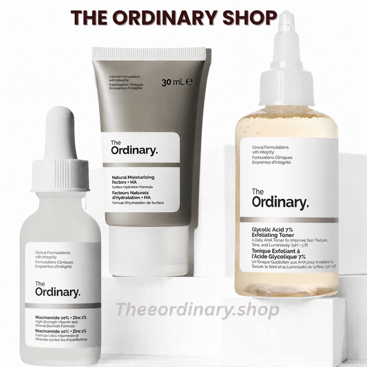 The Ordinary Glycolic Exfoliating | Natural Moisturizing Factors |  Niacinamide