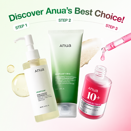 Anua 3-Step Glass Skin Kit