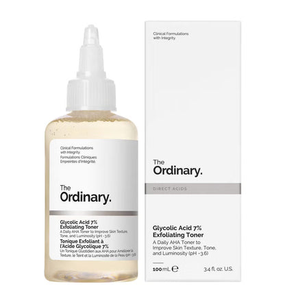 The Ordinary Glycolic Exfoliating | Natural Moisturizing Factors |  Niacinamide